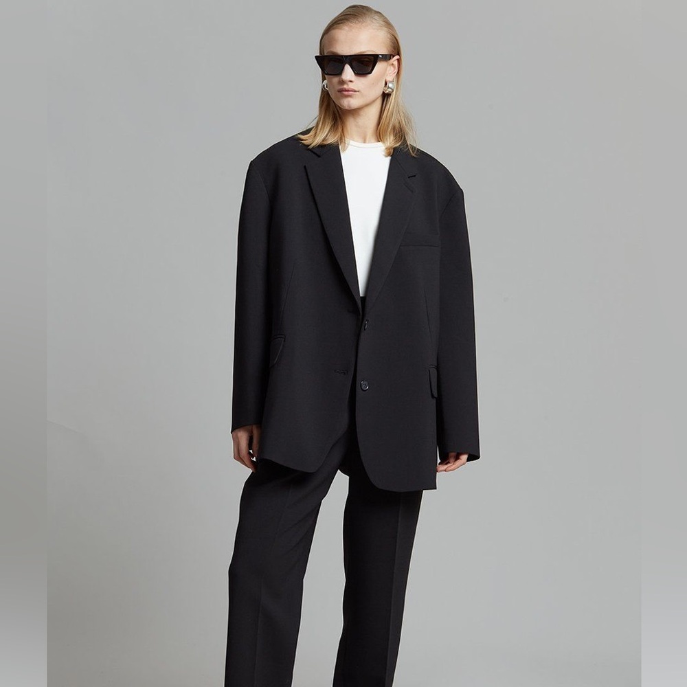 The Frankie Shop Black Bea Blazer